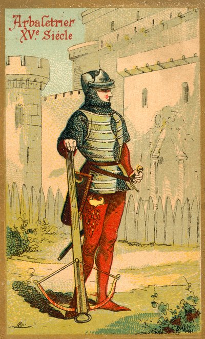 Crossbowman, 15th Century by French School